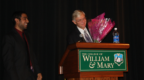 Post-lecture surprise